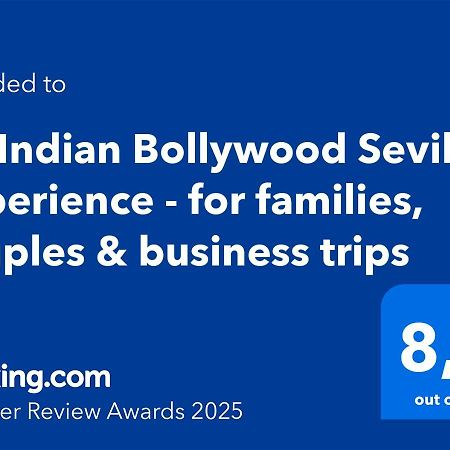 An Indian Bollywood Sevilla Experience - For Families, Couples & Business Trips Esterno foto